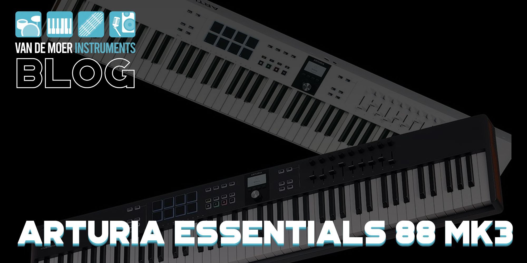 Ontdek de Arturia KeyLab Essential 88 mk3: Een Nieuwe Standaard in keyboard controllers