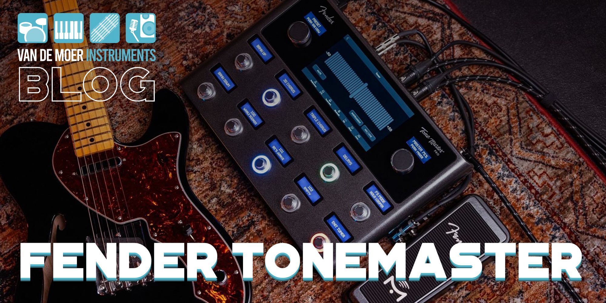 Geen compromissen meer met de Fender Tone Master Pro