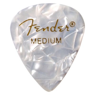 Fender PICKPACK WHITE MOTO MED (12 plectra)