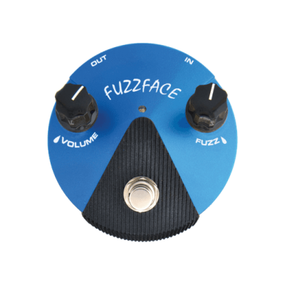 Dunlop FFM1 Fuzz Face Mini Silicon Blue