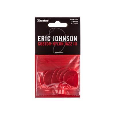 Dunlop 47PEJ3N Eric Johnson Classic Jazz III Sachet of 6