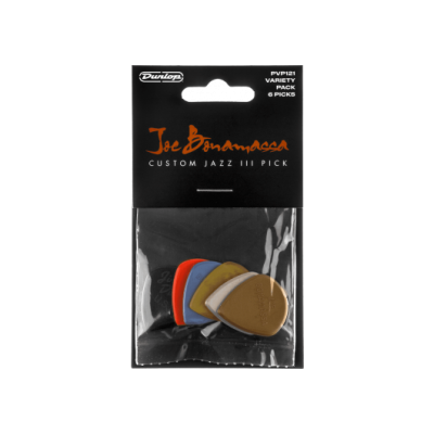 Dunlop PVP121 pick Joe Bonamassa Custom Jazz III Variety Pack
