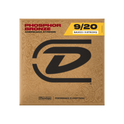 Dunlop DJP0920 Banjo light phosphor bronze 5 strings