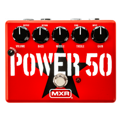 MXR TBM1 Tom Morello Power 50 Overdrive pedal