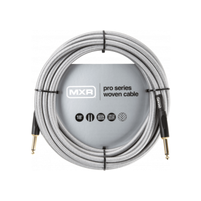 MXR DCIW18 5.5m braided jack cable
