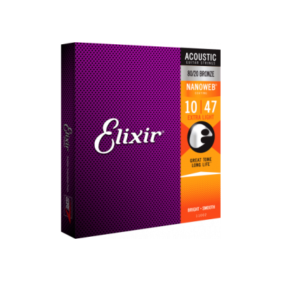 Elixir 11002 Nanoweb XL 10-47 acoustics