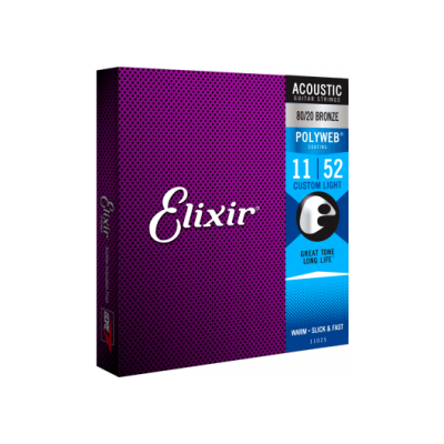 Elixir 11025 Acoustic Polyweb CL 11-52