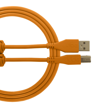 UDG Ultimate Audio Cable USB 2.0 A-B Orange Straight 3m