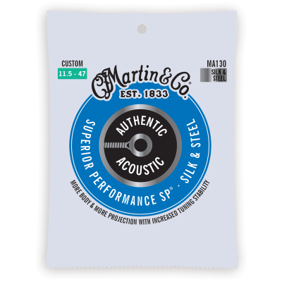 Martin MA130 Authentic, Silk & Steel, 11.5 - 47.0