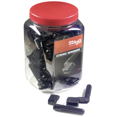 Stagg GSW-40 BK String winders with bridge pin remover