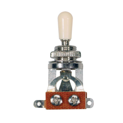 Boston SW-20-IV toggle switch 3-way, with ivory plate and cap