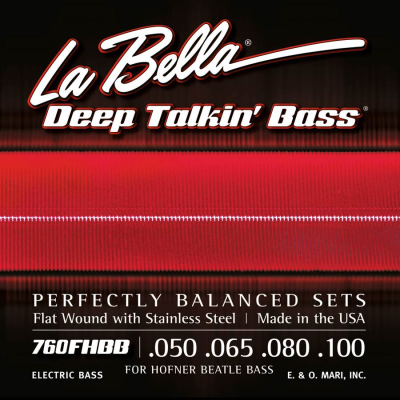 La Bella L-760FHBB Deep Talkin' Bass cordes beatle bass