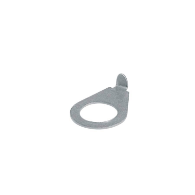 Boston DP-9095-N pointer washers, 6-pack, 90 degrees angled point, 9,5mm hole for inch pots, nickel