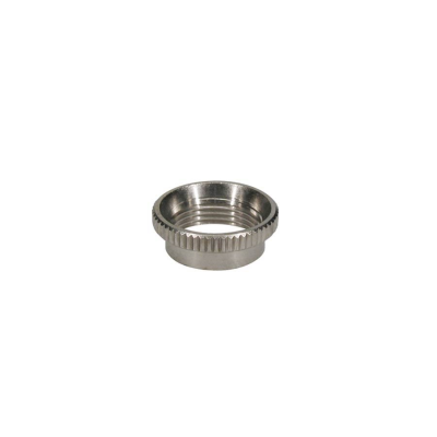 Switchcraft SW-DKN-N switch nut, deep knurled, for thick top guitars, nickel