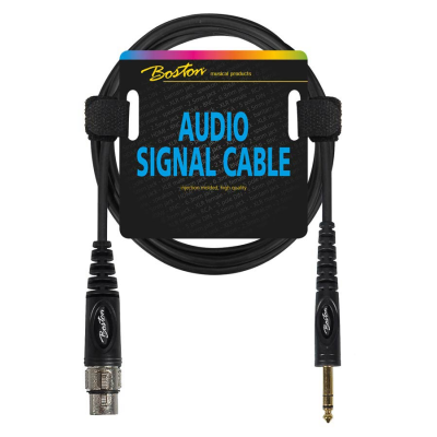 Boston AC-292-600 audio signaalkabel, XLR female naar 6.3mm jack stereo, 6 meter