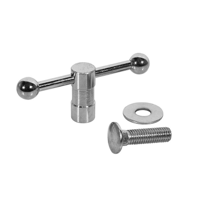 Boston MS-1X-001 spare part, swivel nut M7 with grip axle, chrome also for music stand OMS-302