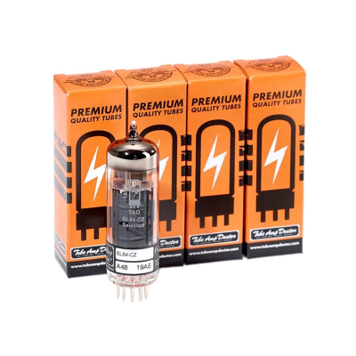 TAD EL84CZ/4 selected power tubes, quartet (RT274)