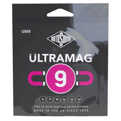 Rotosound Ultramag Electric Strings 9-42