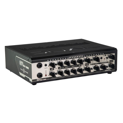 GRBass DUAL800 class D 2 channel bass amplifier, 800w 2.95kg, black