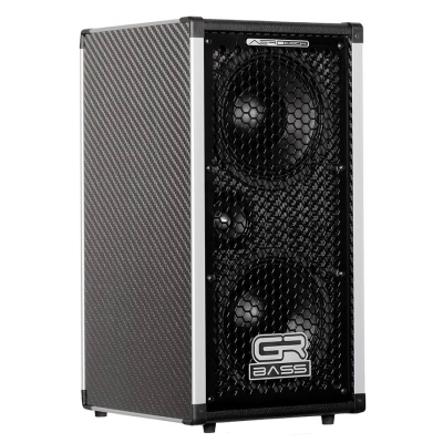 GRBass AT208/4 premium carbon fiber speaker cabinet, 2x8"+1" 500w 8kg, 4 ohm