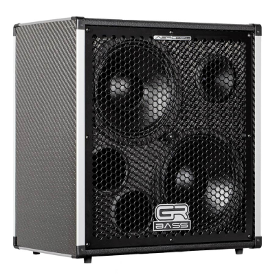 GRBass AT210/4 premium carbon fiber speaker cabinet, 2x10"+1" 600w 10kg, 4 ohm