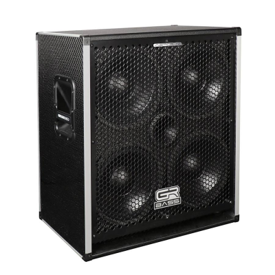 GRBass AT410/4 premium carbon fiber speaker cabinet, 4x10"+1" 600w 16.5kg, 4 ohm