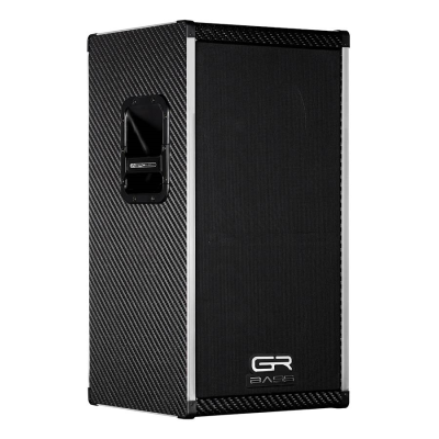 GRBass AT212sl/8(SL) premium carbon fiber slim speaker cabinet, 2x12"+1" 700w 9kg, 8 ohm