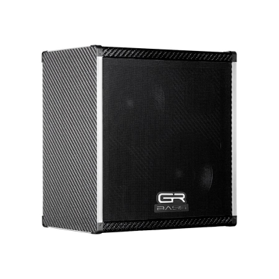 GRBass AT210/4(SL) premium carbon fiber speaker cabinet, 2x10"+1" 400w 7kg, 4 ohm