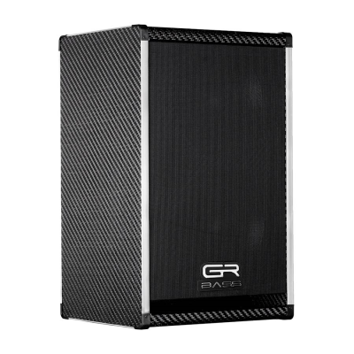 GRBass AT210V/4(SL) premium carbon fiber vertical speaker cabinet, 2x10"+1" 400w 7kg, 4 ohm
