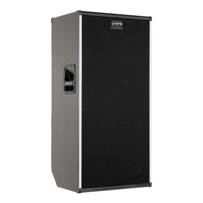 GRBass AT810/4(SL) premium carbon fiber speaker cabinet, 8x10"+1" 1600w 21.5kg, 4 ohm