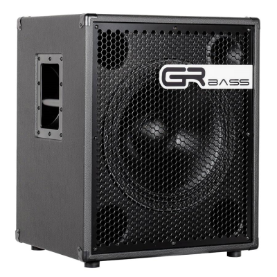 GRBass 22GR115/4 2022 version - premium birch plywood speaker cabinet, 1x15"+1" 400w 18kg, 4 ohm