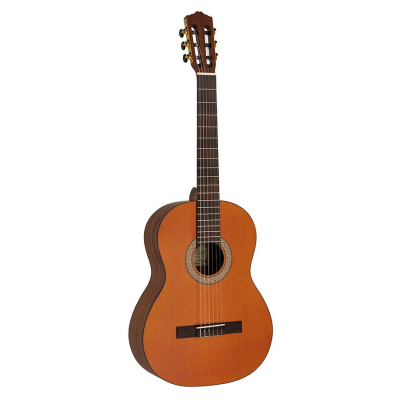 Salvador Cortez Luna C/JR classic guitar solid Canadian cedar top + sapele, open pore finish - JUNIOR 592mm scale
