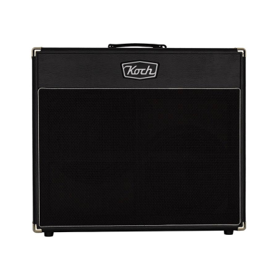 Koch KSC212OB/BB120 speaker cabinet 2 x 12" 120W, open back, black + black cloth