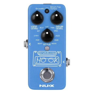 NUX NDL-3 looper pedal HOOK DRUM & LOOP