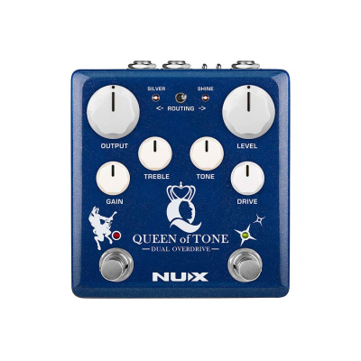 NUX NDO-6 dual overdrive pedaal QUEEN OF TONE