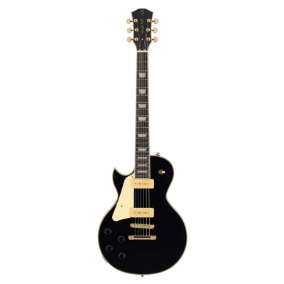 Sire Guitars L Series Larry Carlton lefty elektrische gitaar L-stijl met P90s zwart