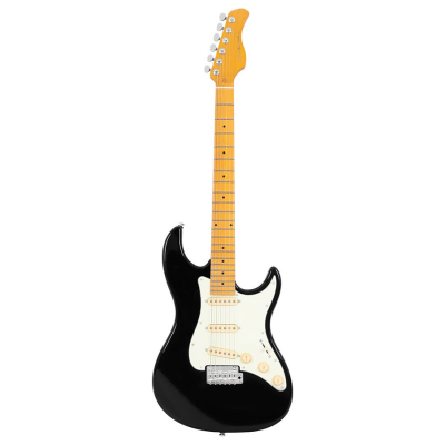 Sire Guitars S Series Larry Carlton guitare électrique en aulne style S, noire