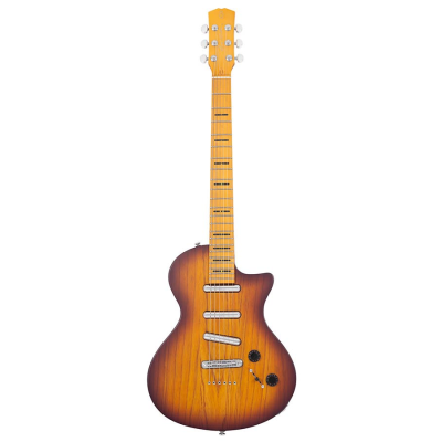 Sire Guitars L Series Larry Carlton frêne des marais + guitare électrique érable style L, tabac sunburst satiné