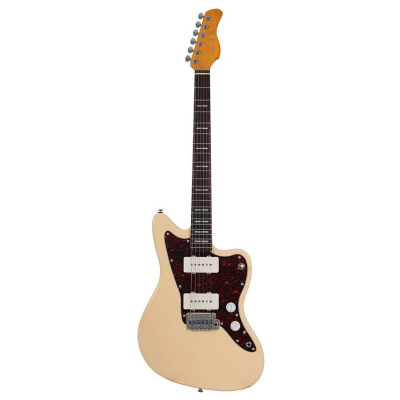 Sire Guitars J Series Larry Carlton Guitare électrique en acajou style J, blanc vintage