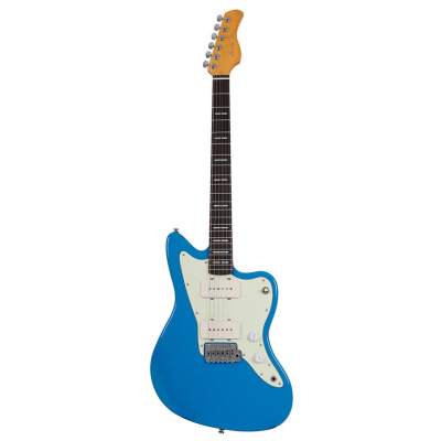 Sire Guitars J Series Larry Carlton mahogany electric guitar J-style, blue