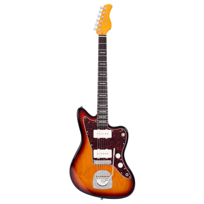 Sire Guitars J Series Larry Carlton Guitare électrique en acajou style J, 3 tons sunburst