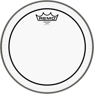 Remo PS-0310-00 10" Pinstripe Clear Tom/ Snare head