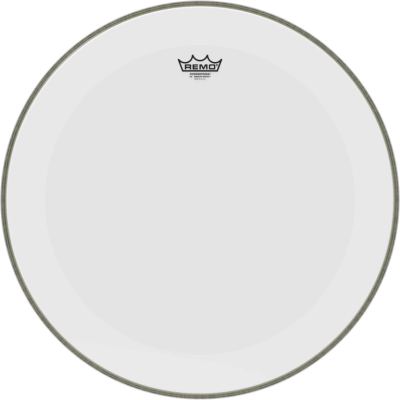 Remo P3-1222-C1 22" Powerstroke 3 Smooth White Bass Drum head