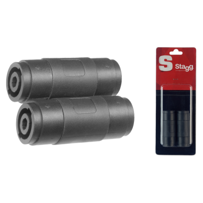 Stagg AC-SFSFH 2x Female speaker plug/ female speaker plug adapter in blister packaging