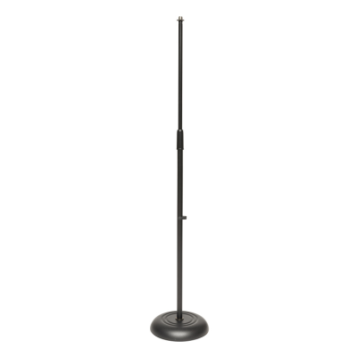 Stagg MIS-1120BK Microphone floor stand w/heavy solid round black base