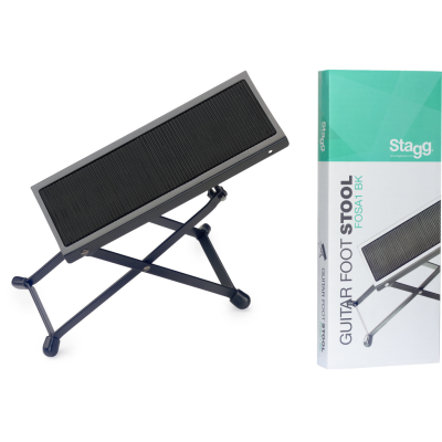 Stagg FOS-A1 BK Metal foot rest for guitar players