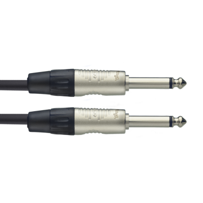 Stagg NGC1,5R Instrument cable, jack/jack (m/m), 1.5 m (5')