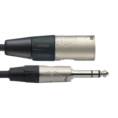 Stagg NAC10PSXMR Câble audio professionnel - jack stereo/XLR M, série