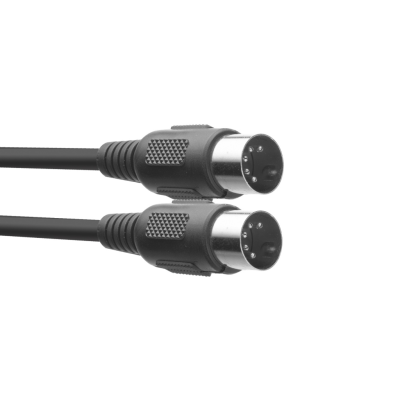 Stagg SMD10 E Câble MIDI, DIN/DIN (m/m), 10 m, connecteurs en plastique