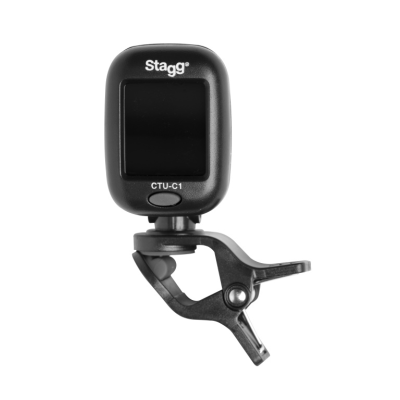 Stagg CTU-C1 Black automatic chromatic clip-on tuner